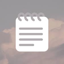 Cute little rose sticky notes right amount of border. Aesthetic Notes Icon Iphone Photo App Iphone Wallpaper App Iphone Notes