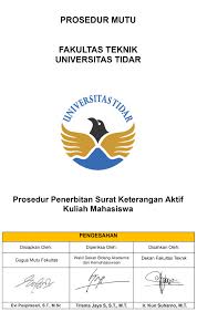 Tata cara penelitian ssp atas. Prosedur Mutu Ft 1 Lama Fakultas Teknik