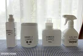 セリアのおしゃれな詰め替え容器のブログ画像 セリア 収納 アイデア 保存容器