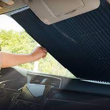 We are specialized in manufacturing all types of car sunshade, back cushion, and other car accessories. Buy Oyefly Retractable Windshield Sun Shade For Car Accordion Style Retractable Sun Shade Front Window U V Heat Insulation Universal Car Sun Shades Keep Your Vehicle Cool Online In Turkey B087rpwb1k