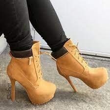 Get the best deals on solid high heel boots for women. The Best High Heels Timberland Timberland Heels Boots Timberland High Heels