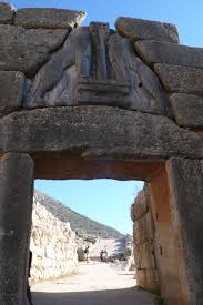 Porte Des Lionnes Mycenes Grece Portes Grece Voyage