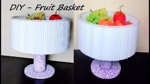 It is important that they have a place where they can be stored. Diy Fruit Basket How To Make Paper Fruit Basket