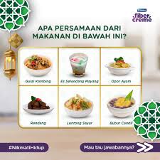 Fiber creme dapat digunakan untuk pengganti susu dan santan dalam makanan. Fibercreme Fotos Facebook