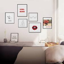 Feminist Art Feminist Print Girl Boss Print Set Gallery Etsy Tumblr Room Decor Kid Room Decor Tumblr Wall Art