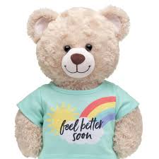 I hope each day brings you closer to recovery instead of the other way around! Online Exclusive Feel Better Soon T Shirt Build A Bear