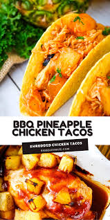 All i can say is that the wife liked. Bbq Pineapple Chicken Tacos Big Bear S Wife