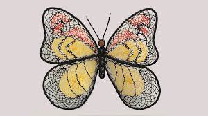 Atrapasuenos Mariposa Monarca Tercera Parte Alas Inferiores Atrapasuenos Mariposa Monarca Ojo De Dioses