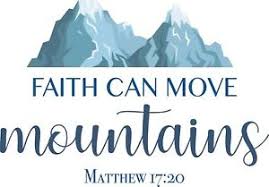 (sometimes refers to faith in god.) Vinyl Bible Quotes Matthew 17 20 Wall Decal Sticker Faith Can Move Mountains Ebay