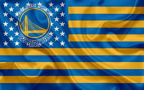 Find the best golden state warriors basketball wallpapers on wallpapertag. Download Wallpapers Golden State Warriors American Basketball Club American Creative Flag Yellow Blue Flag Nba Oakland California Usa Logo Emblem Silk Flag National Basketball Association Basketball For Desktop Free Pictures For Desktop