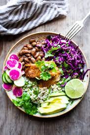Fish taco bowl what& 39. Baja Fish Taco Bowls Feasting At Home
