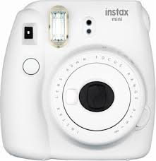 The mini 8 helps the photographer by alerting them the recommended aperture. Cameras Instax Cameras Instax Mini 8 Camera White Open Box