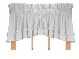 window toppers stephanie country ruffle