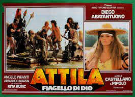 (acrostico con cui attila fa lo spelling del suo nome a un centurione romano) dove passo io non cresce più l'ebba, caro. Attila Flagello Di Dio 1982 Imdb