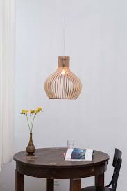 scandinavische stijl houten hangende lamp verlichting houten keukenlamp birchwood lamp natuurlijke houten lam hanging pendant lamp lamp pendant lamp design