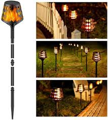 2 pack solar lanterns outdoor hanging solar lights decorative, solar outdoor decorations for patio garden yard porch and tabletop with shadow casting. 30 Cool Backyard Lighting Ideas For Magical Decors
