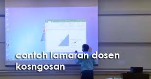 Membuat surat lamaran kerja memang terlihat gampang. Contoh Surat Lamaran Dosen Dan Curiculum Vitae Dosen Format Doc Kosngosan