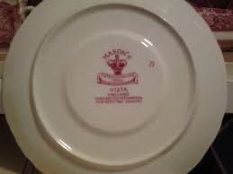Franciscan gold band (301 merced rim) franciscan greenhouse. Mason S Vista Pink Ironstone China Collectors Weekly