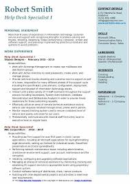 Properly escalating unresolved queries to the next level of support. Help Desk Specialist Resume Samples Qwikresume