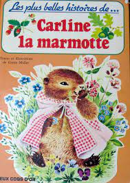 carline la marmotte illustrations belle histoire page de coloriage personne heureuse