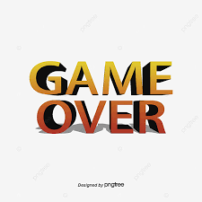 First, replace where you initially called. Game End Game Over Game Over End Png Transparent Clipart Image And Psd File For Free Download