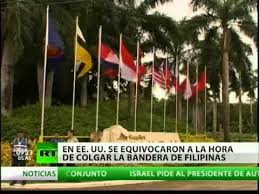 Entre los árboles destacan el baniano, diferentes variedades de palmeras, árboles de los que se extrae el caucho y muchos árboles autóctonos de maderas muy duras como el apitong, el yacal, el lauan, el camagón, el ipil, el narra blanco y rojo y el mayapis. Ee Uu Se Disculpo Por Haber Colocado Bandera De Filipinas Al Reves Youtube