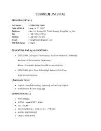 Curriculum vitae concept on white table. Thai Curriculum Vitae