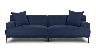 See more ideas about navy blue sofa, blue sofa, blue couches. Aurora Blue 3 Seater Fabric Sofa Abisko Article