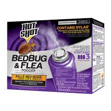 Hot Shot Bed Bug And Flea Killer 2 Oz Aerosol Fogger 3 Count Hg 95911 2 The Home Depot