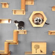 My cat dredd loves to hang out on his cot for hours and hours, just staring into the backyard, mesmerized by everything going on. Wall Mounted Cat Climbing Frame Cat Tree Solid Wood Hexagon Space Capsule Cat Wall Springboard Kitten House Ladder Pet Furniture Furniture Scratchers Aliexpress