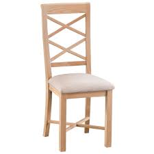 Oak vineyard cross back chairs work well for your rustic, farm to table, or vineyard themed event. Denver Oak Double Cross Back Chair With Fabric Seat Oak Chair Oak Dining Chair