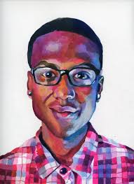 Elijah McClain, me, watercolor, 2020 : r/Art