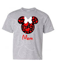 Valentine's day couples matching shirts. Disney Valentine S Day Shirt Personalized Mouse Head Valentines Shirt Disney Valentines Disney Designs