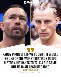 Colby Covington wants to fight Paddy Pimblett next 🙄 More details in the  comments ⬇️ #ufc #mma #colbycovington #paddypimblett