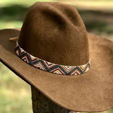 Hand Beaded Hat Band Etsy Sombreros Lindos Sombreros Mujer Sombrero Vaquero