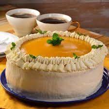 Pastel De Mango Con Cubierta De Espejo Receta Pastel De Mango Receta De Torta Pasteles