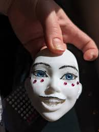 Drawing Anime Style Eyes for Baseball Head Dolls