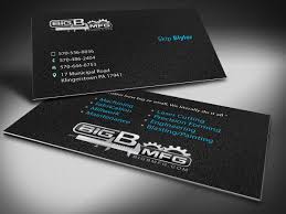 Whatever your requirements, we can work with you. Masculine Bold Business Business Card Design For Big B Mfg By Selda Design 5389397