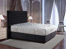 Taschenfederkernmatratze »dorso tf 240 cool«, ada premium, 26 cm hoch, 1000 federn, aqua cool technologie. Crown Boxspringbett President Deluxe Taschenfederkern Matratze Inkl Topper Chesterfield Steppung 160x200 180x200 200x200