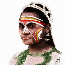 coiffe ambusap-moyen sepik-iatmul-papouasie-temagalerie-paris