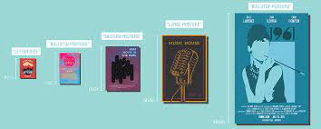 While many paper producers adhere to international norms to keep printing standardized around the world, poster sizes are not regulated. A Guide To Standard Poster Sizes