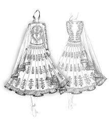 Which is the hottest trend in indian weddings? 91 Indian Wear Sketches Ideas Fashion Dress Sketches Fashion Illustration