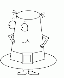 Check spelling or type a new query. Cute Hat Pilgrim Happy Thanksgiving Coloring Pages Laptopezine Coloring Home