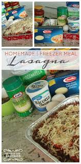 Homemade Freezer Lasagna Recipe An Easy Meal Idea Homemade Lasagna Recipes Easy Lasagna Recipe Freezer Lasagna