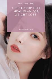 Pin On Kpop Diet Meal Plan
