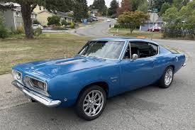 Image result for Frost Blue 1968 Barracuda
