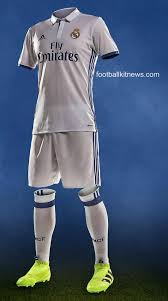 The draft of real madrid's 2016/17 home kit was leaked some days ago on twitter. New Real Madrid Kits 2016 17 Adidas Unveil Home Away Shirts For 16 17 Football Kit News