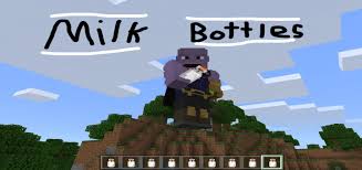 Milk buckets can be obtained from cows, mooshrooms, and goats by pressing use while looking at them with an empty bucket. Milk Bottles Add On Minecraft Pe Mods Addons