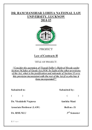 .of goods act,1930,'contract of sale of goods is a contract whereby the seller transfers or agrees to transfer the property in goods to the buyer for a price. there must be some goods.'goods' means every kind of movable property other than actionable claims and money includes stock and shares. Doc Contracts Sales Of Goods Act Anshita Mani Academia Edu