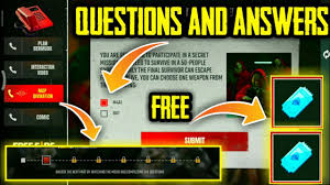 How to use free fire hack diamonds generator? Free Fire Map Divination Questions Answers Free Diamond Voucher Plan Bermuda Youtube